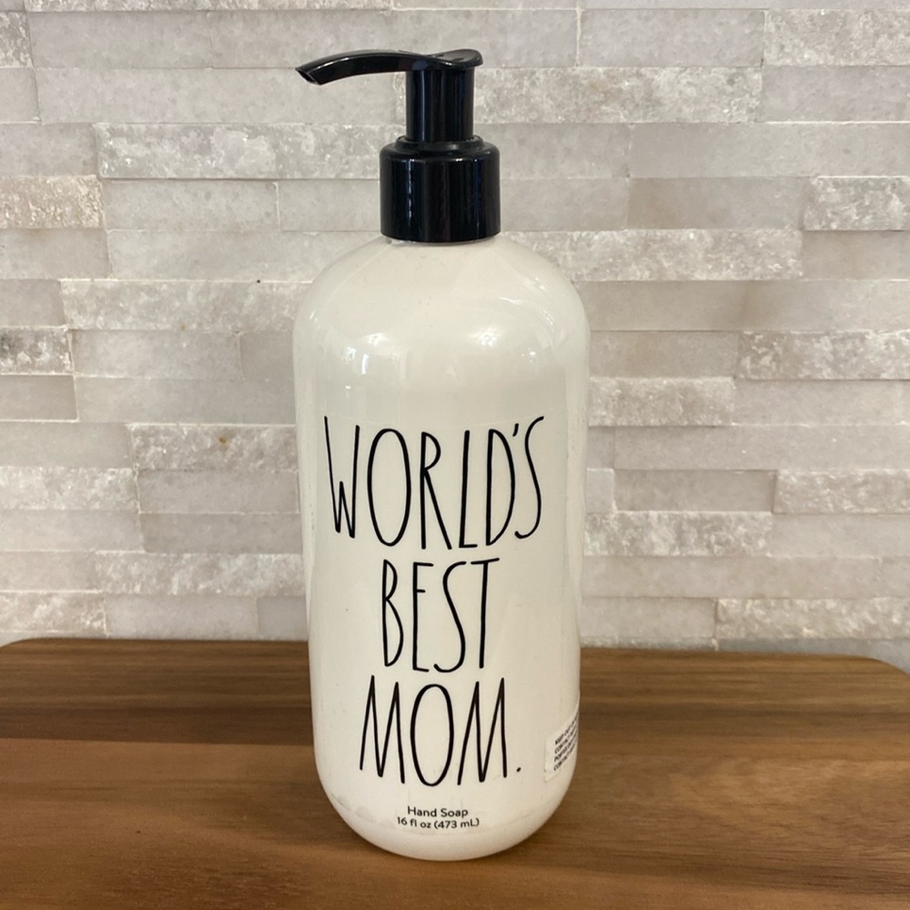 Rae Dunn Hand Soap “World’s Best Mom”